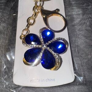 Sparkling Blue Flower